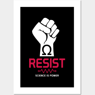 Resist T-Shirt: Science is Power Posters and Art